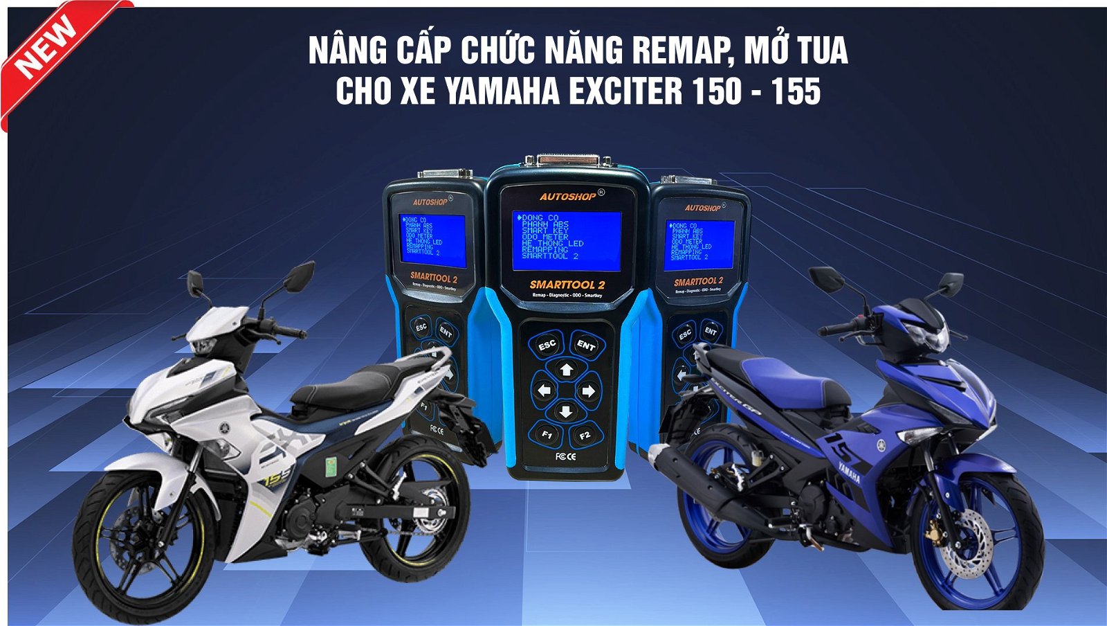 TíRemap Yamaha_Exciter_MXKingnh năng mới Remap mở tua xe Exciter 150-155