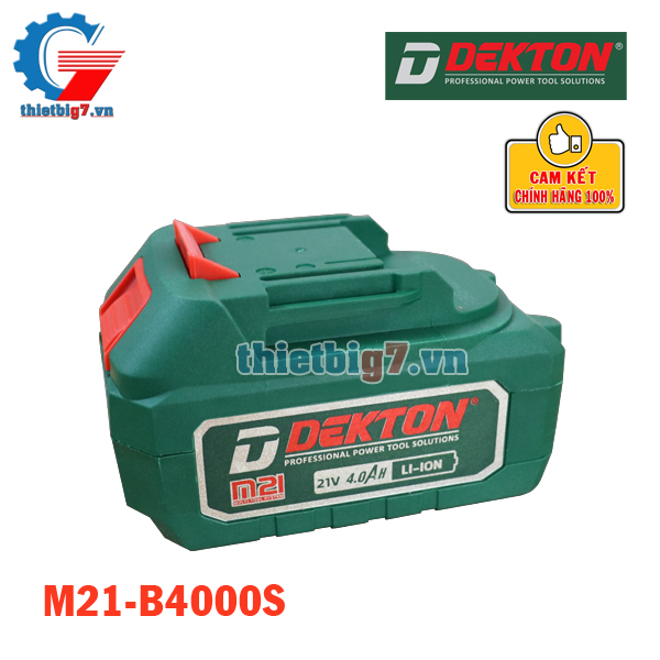 Pin Dekton B4000S ( 21V - 4AH )